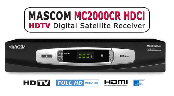 Satelitn pijma Mascom MC 2000 CR HDCI-USB